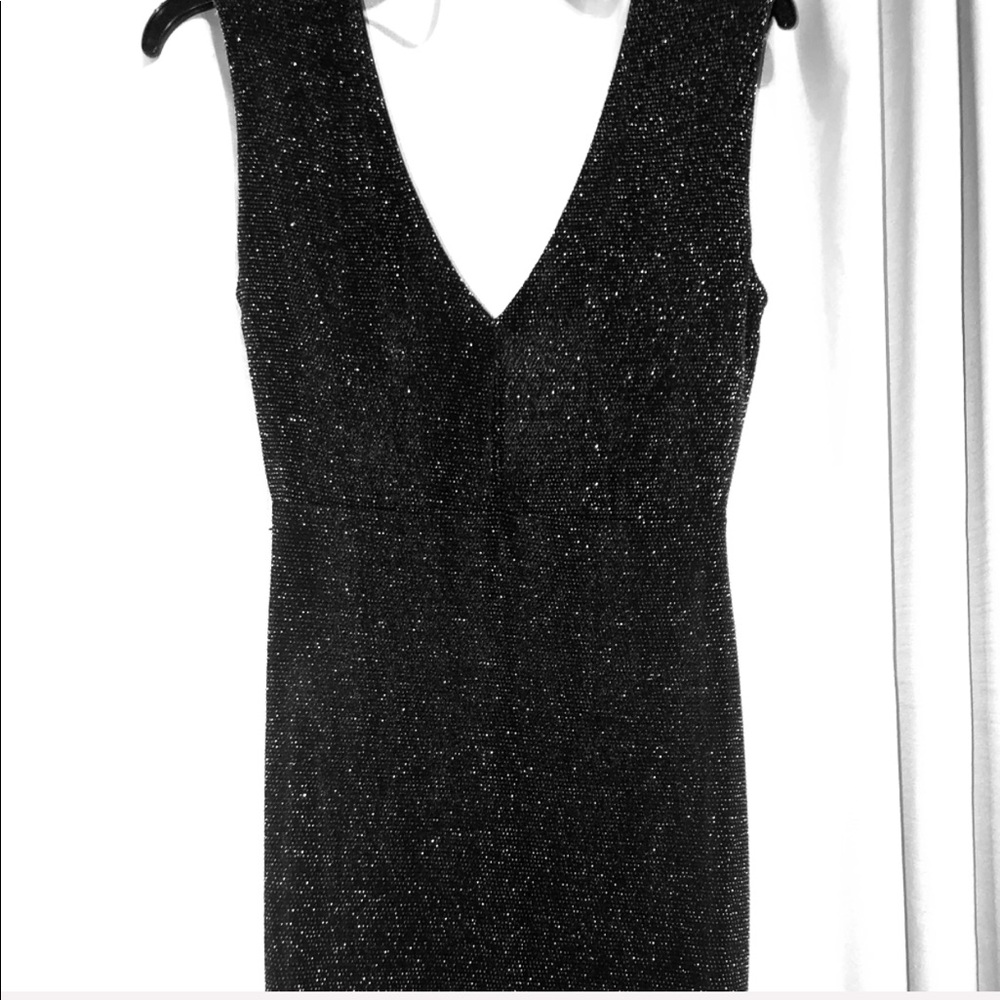Forever 21 Black Glitter Dress